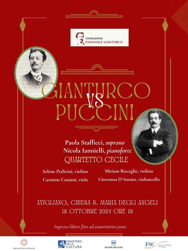 Concerto Gianturco vs Puccini